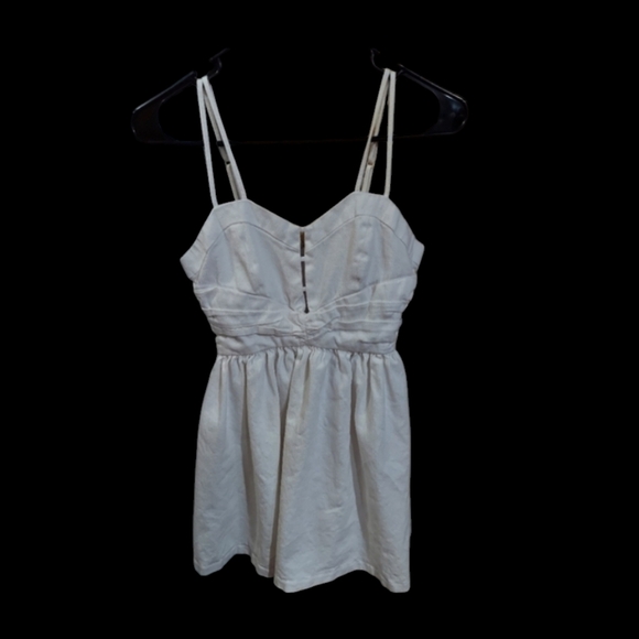 Marilyn Monroe brand little white dress adjustable double straps Size Xs - Picture 1 of 10